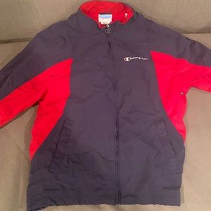 Red white and Blue champions Zip up